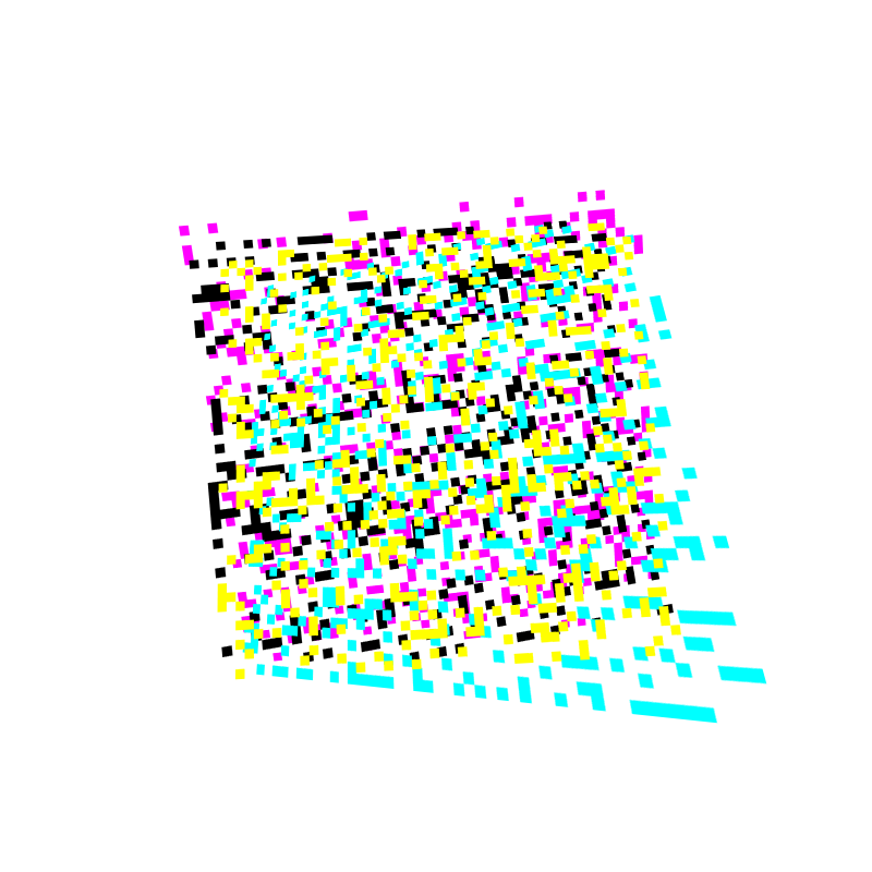 CMYK Decay #16