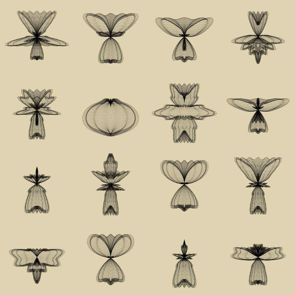 Spherical Harmonics Insectarium #64