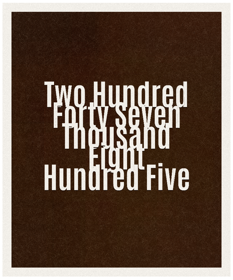 Count #247805