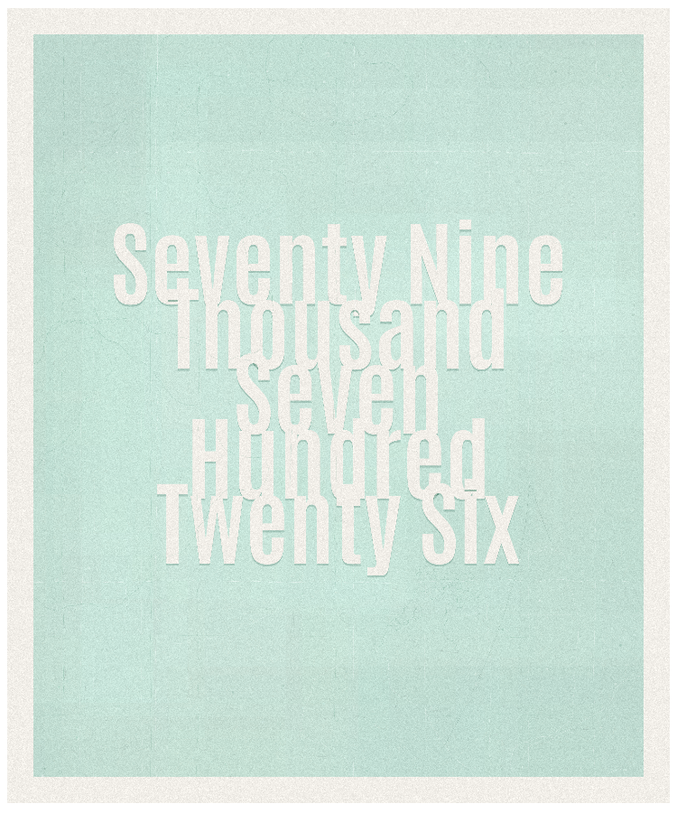 Count #79726