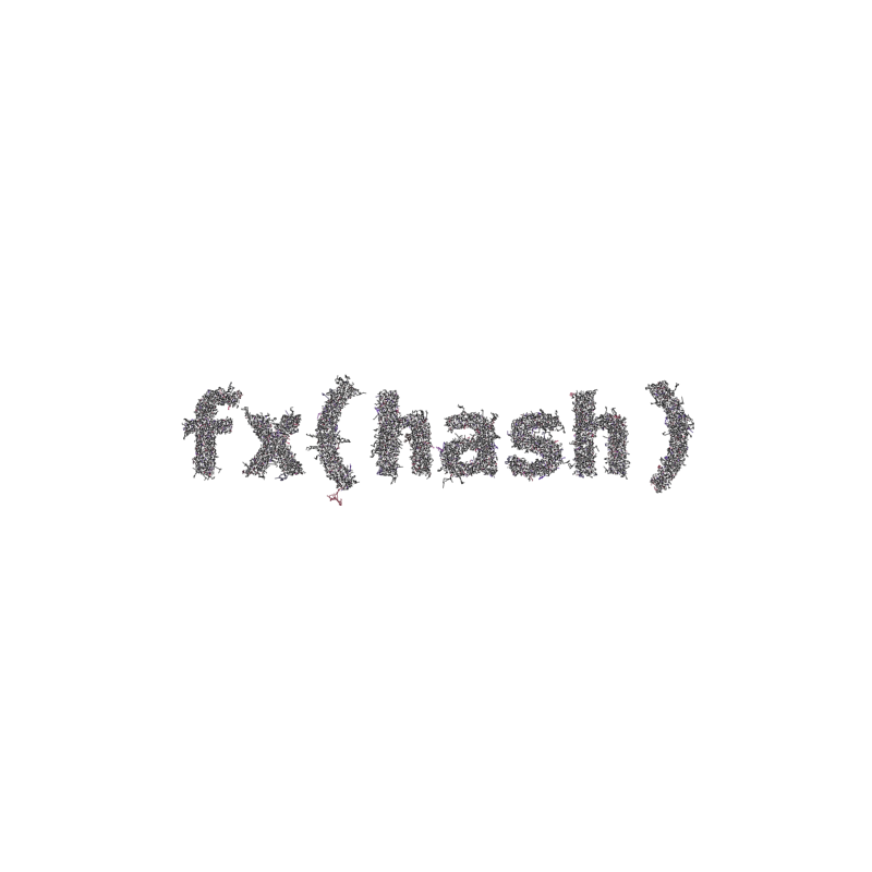 FXHASH Logo with Features #213