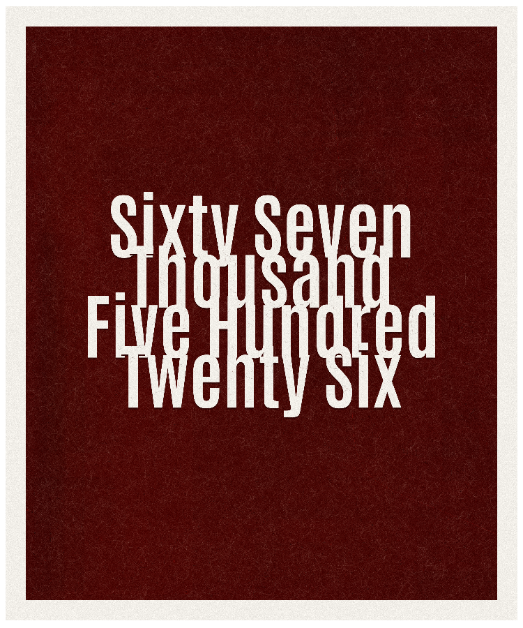 Count #67526