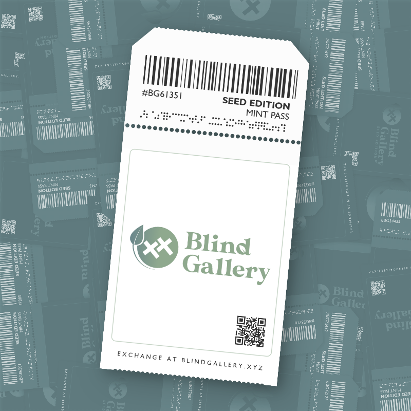 Blind Gallery Mint Pass (Seed Edition) #92