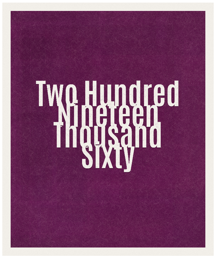 Count #219060