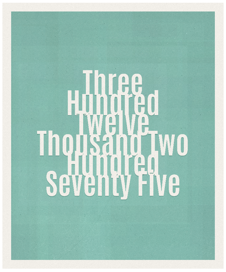 Count #312275