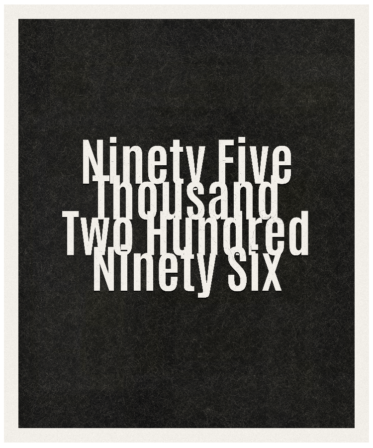 Count #95296