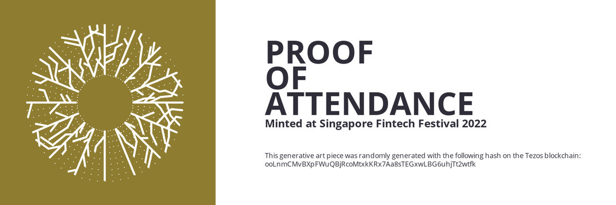 SFF2022 Proof of Attendance Token #66