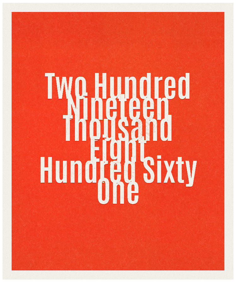 Count #219861