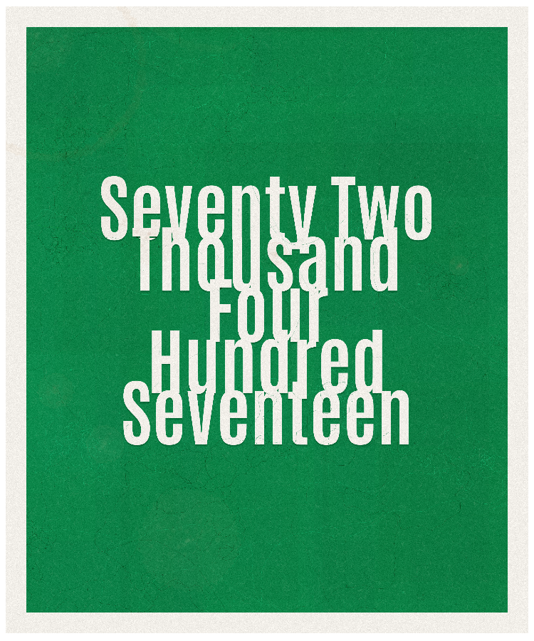 Count #72417