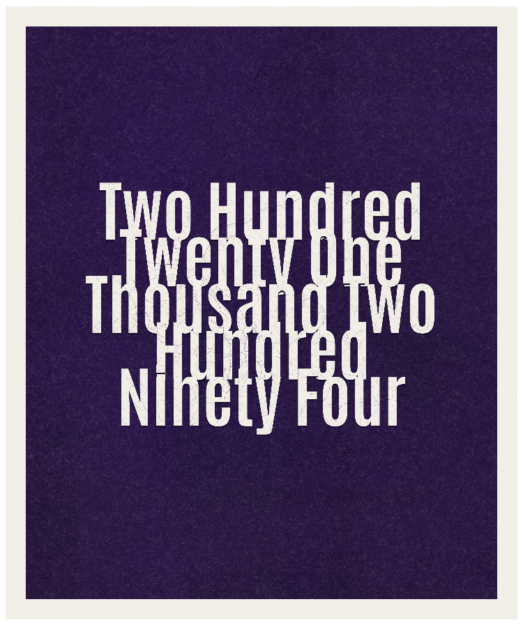 Count #221294