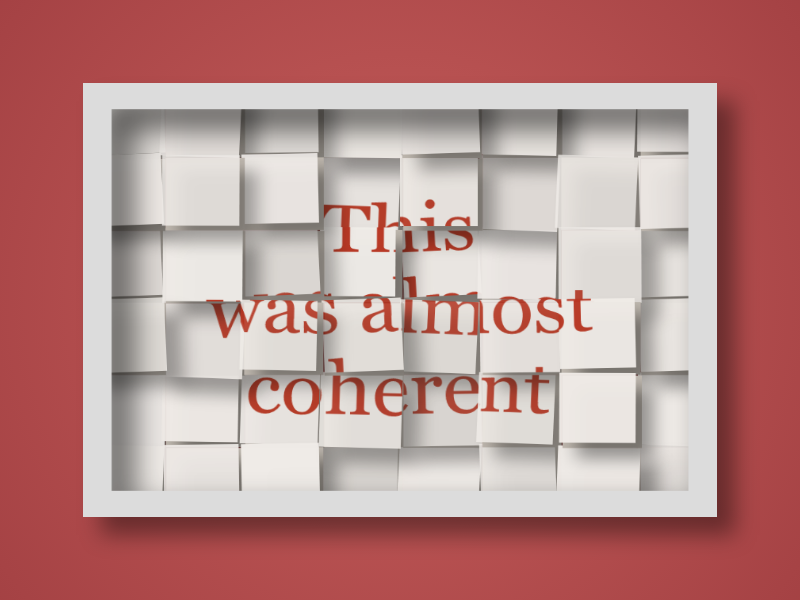 The Metaphor Machine #8509