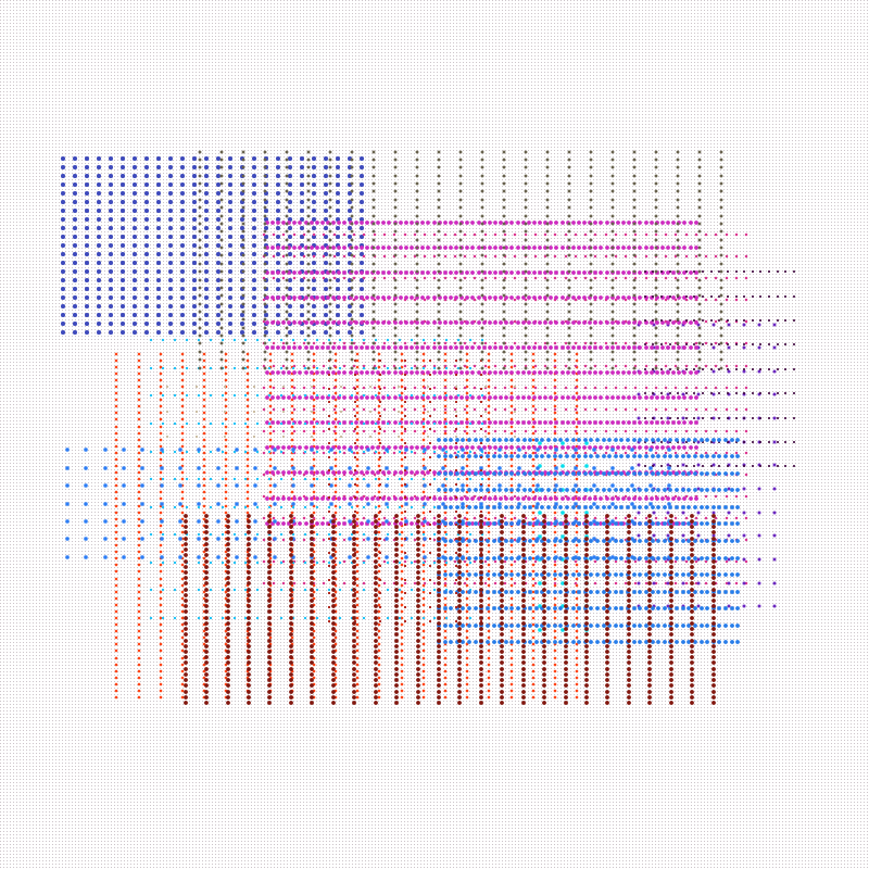 pointillist patchwork #43