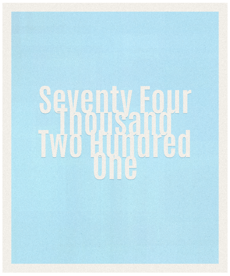 Count #74201