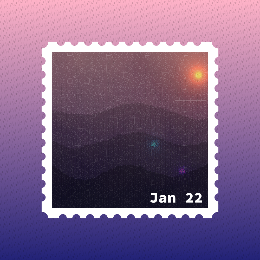 January 2022 stamp #5