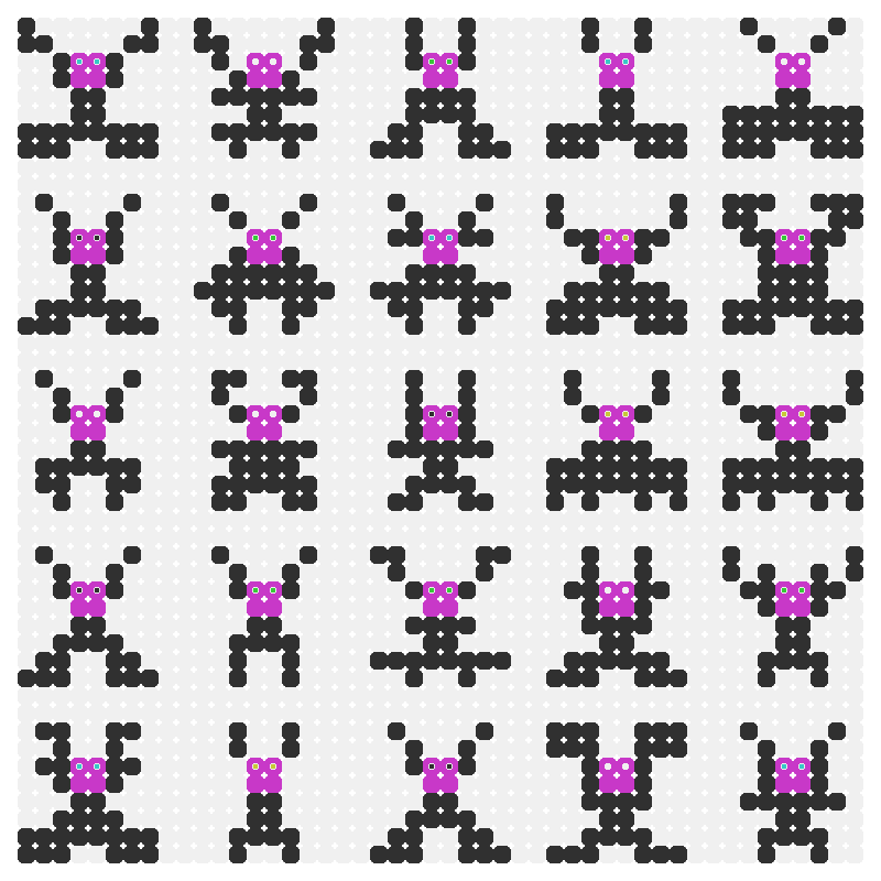 8x8 Pixel Creatures #119