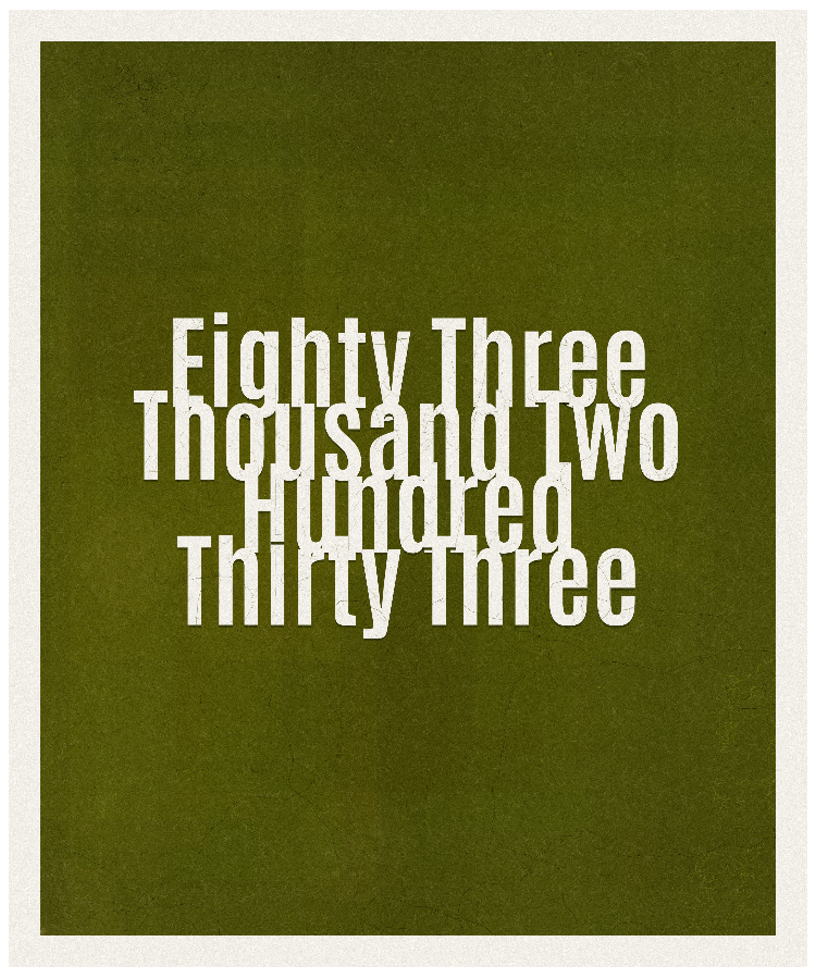 Count #83233