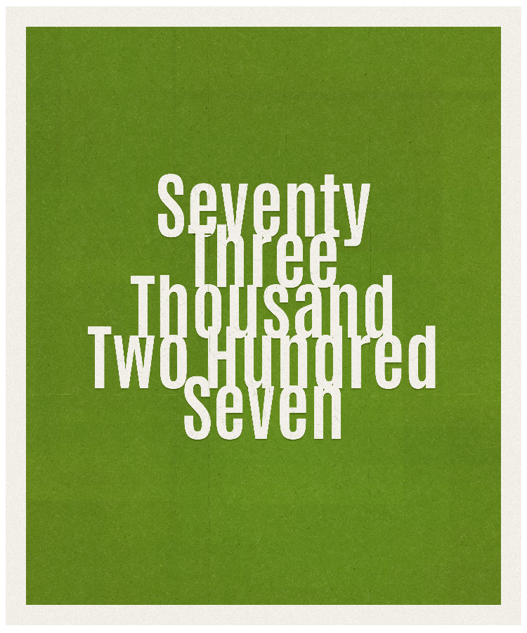 Count #73207