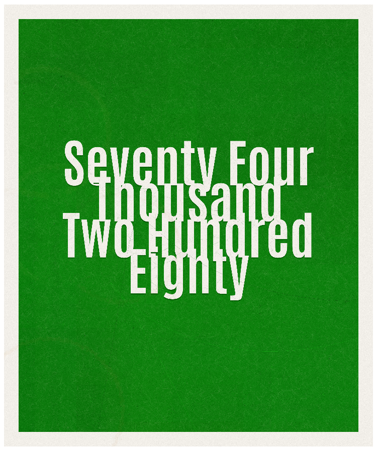 Count #74280