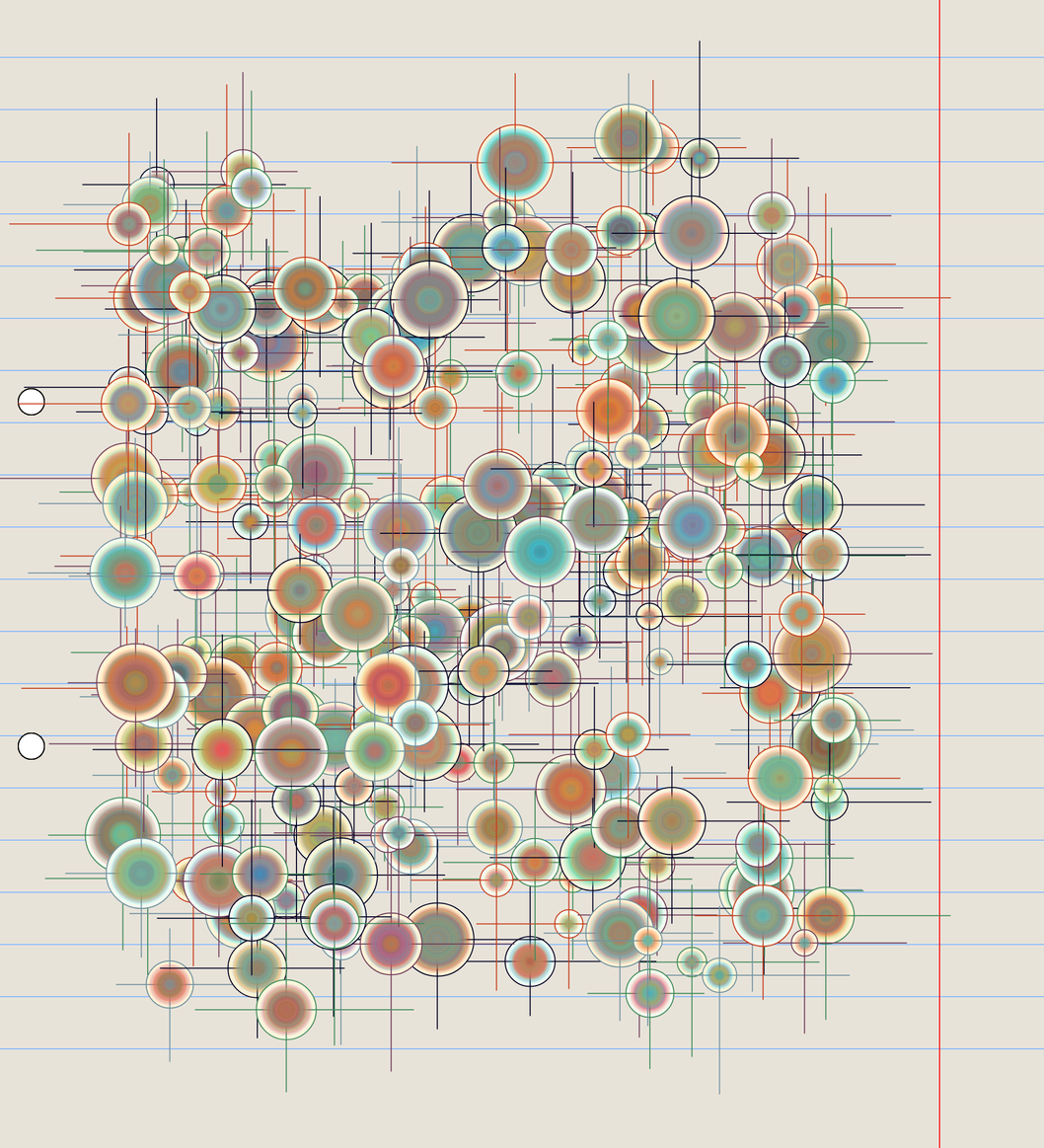 sketchbook page 4: academic ripples #19