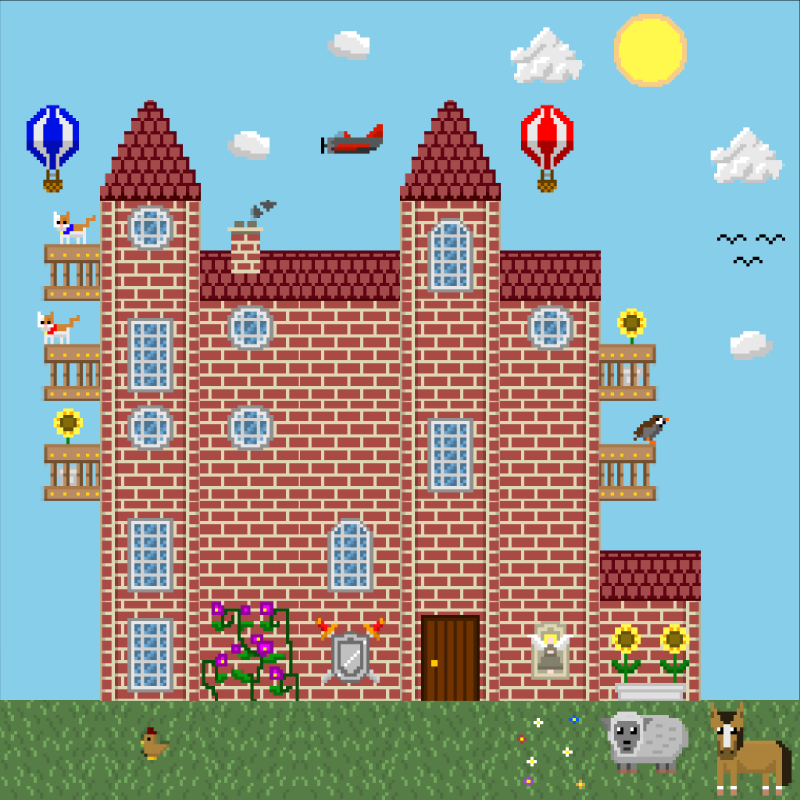 2D Mansion #104