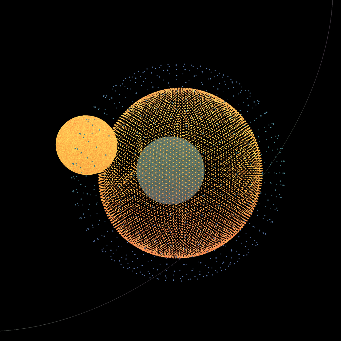 Cometary coma #148