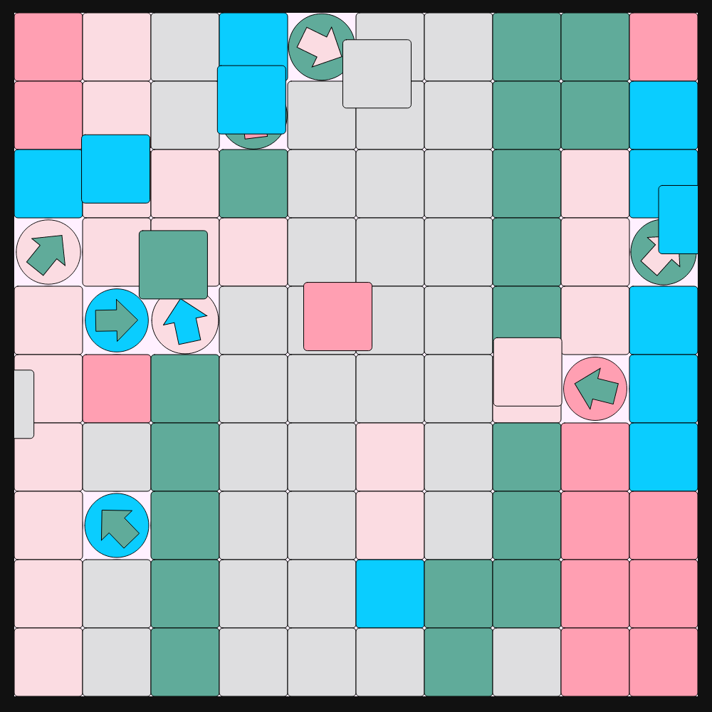 Flying squares #2