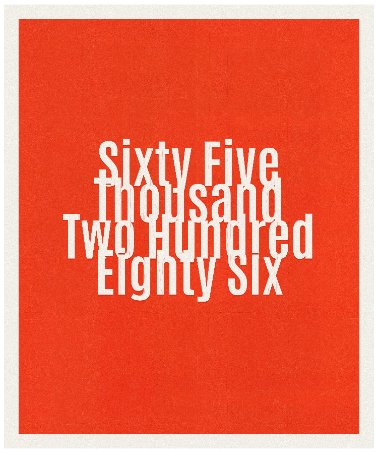Count #65286