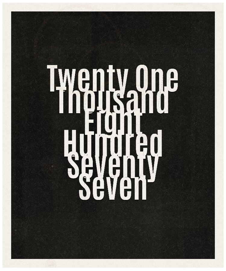 Count #21877