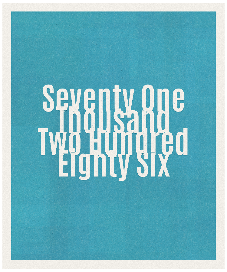 Count #71286