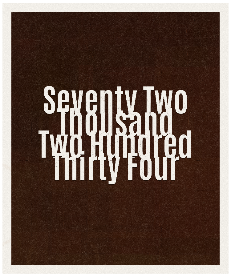 Count #72234