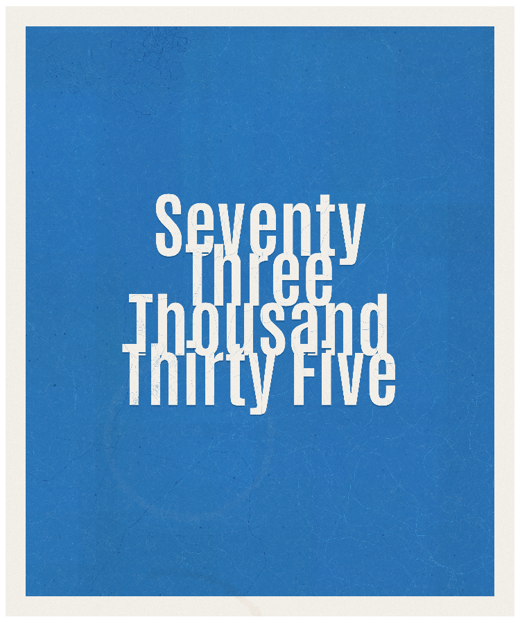 Count #73035