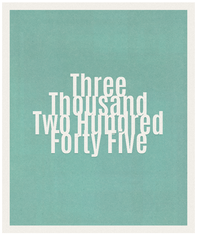 Count #3245