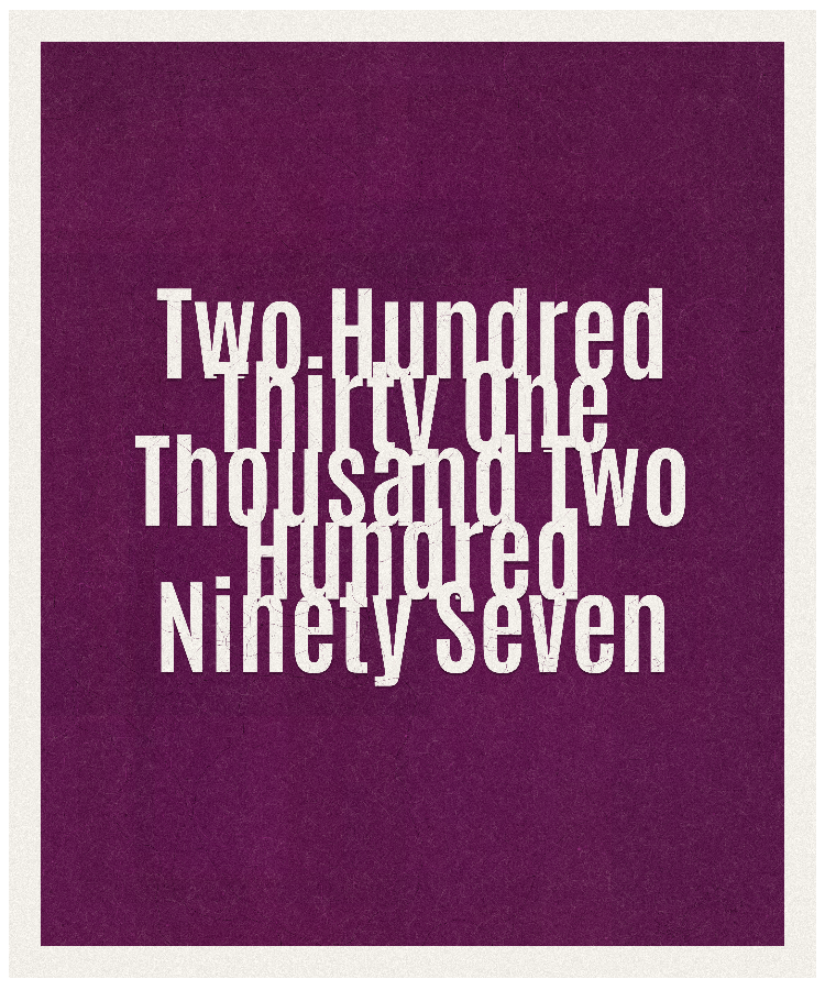 Count #231297