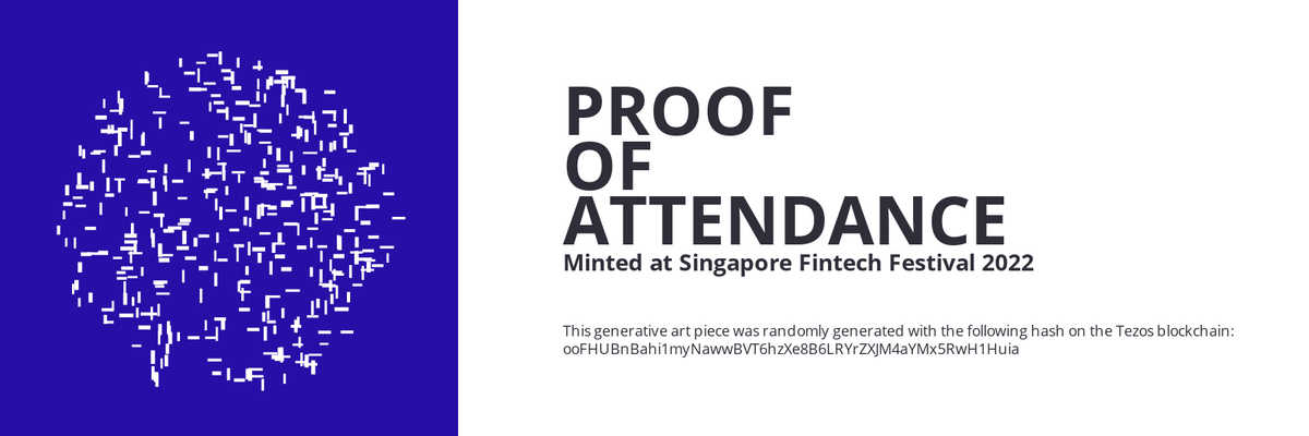 SFF2022 Proof of Attendance Token #106