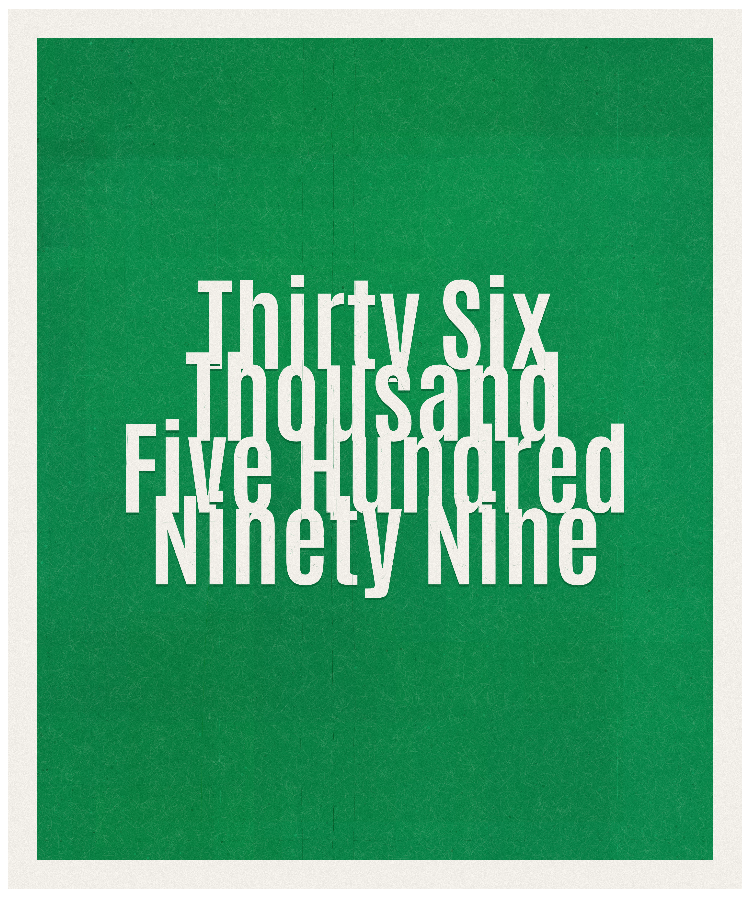 Count #36599