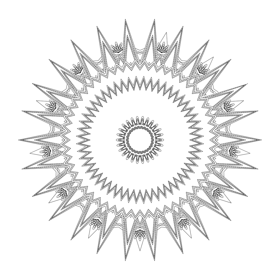 LL21 Mandala #654