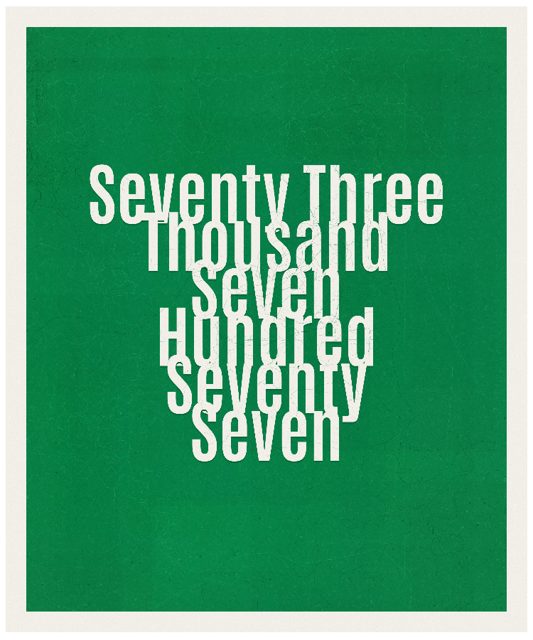 Count #73777