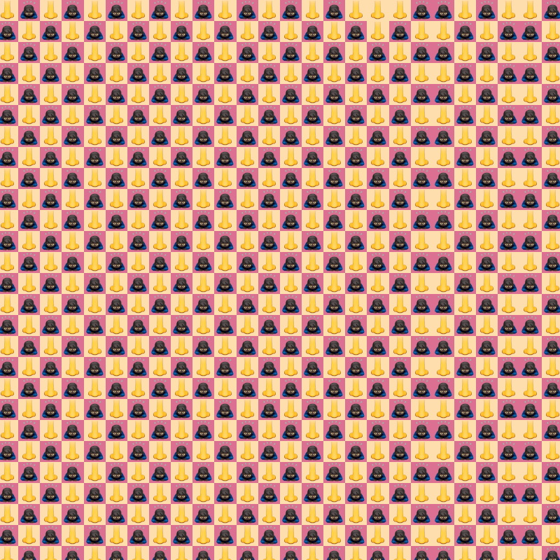 Elementary Cellular Emoji Automata #814