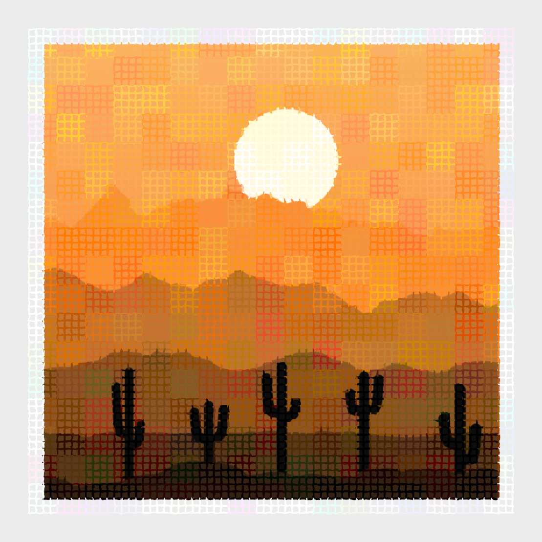 Saguaros #97