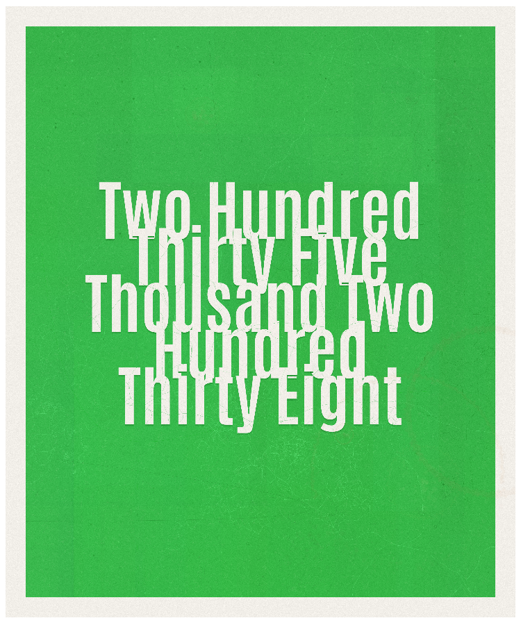 Count #235238