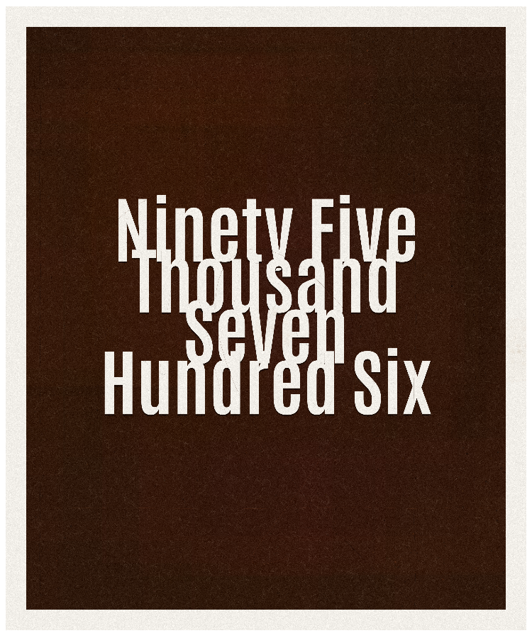 Count #95706