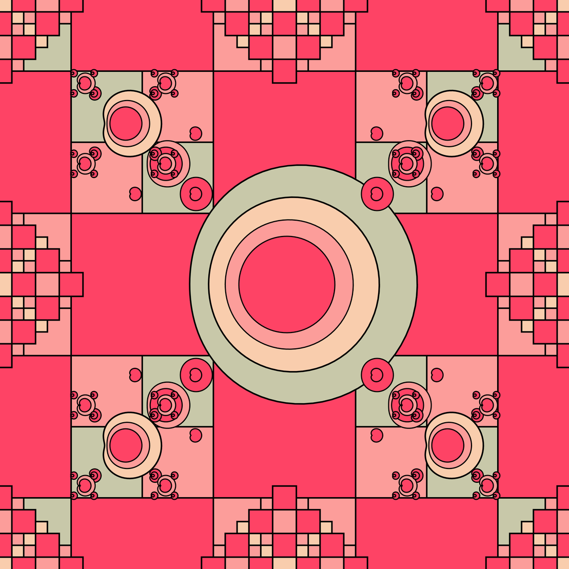 10 patterns 10 palettes #11