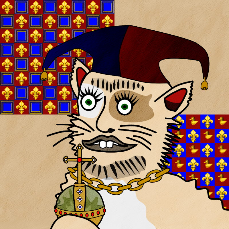 Famous Medieval Cat #52