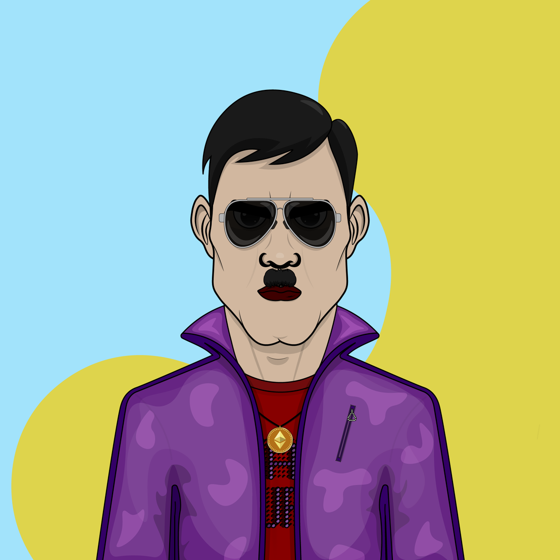 Mustachioed #181