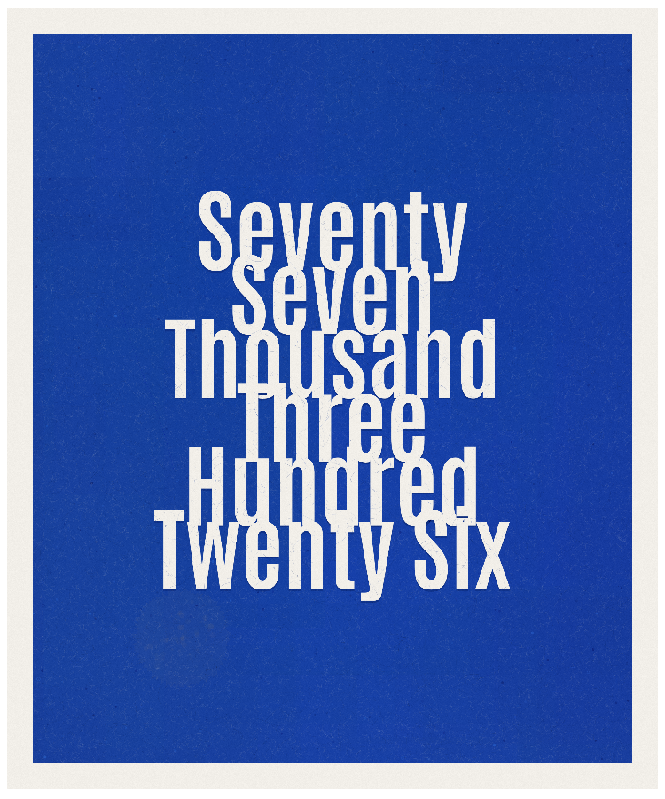 Count #77326