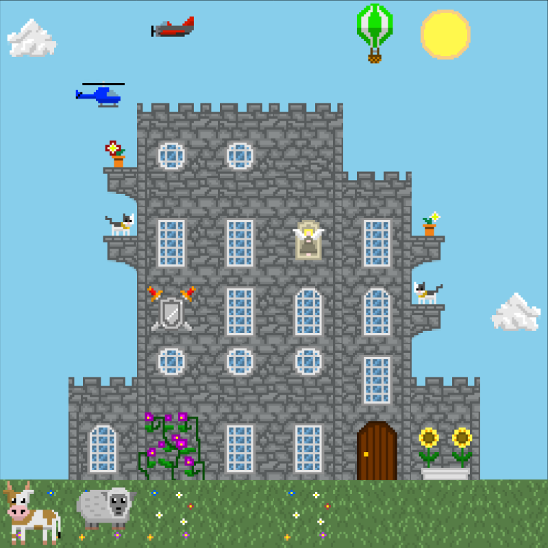 2D Mansion #96