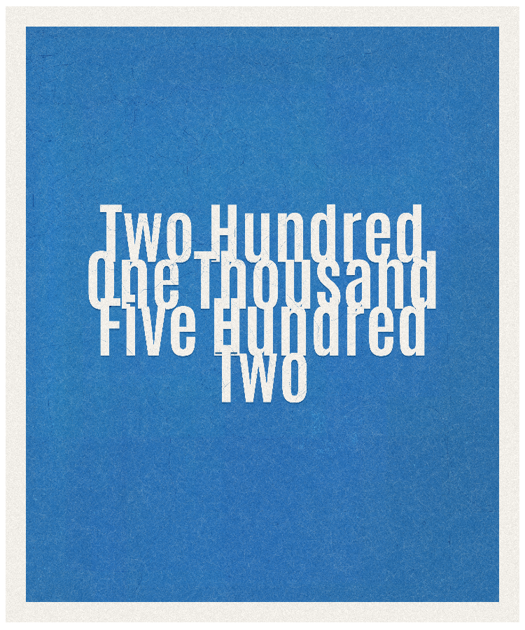 Count #201502