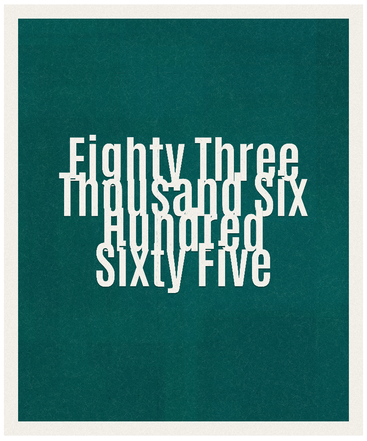 Count #83665