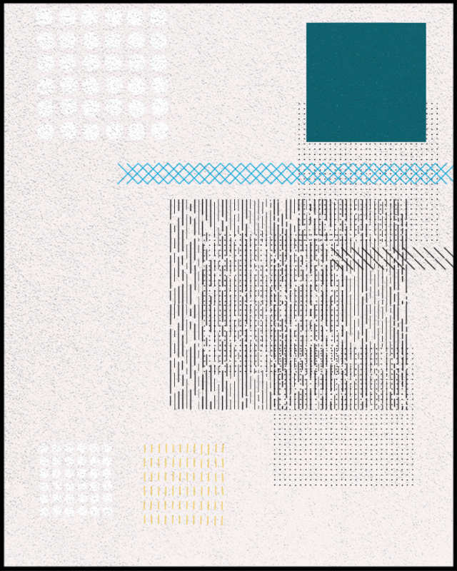 Dance of lines and shapes #5