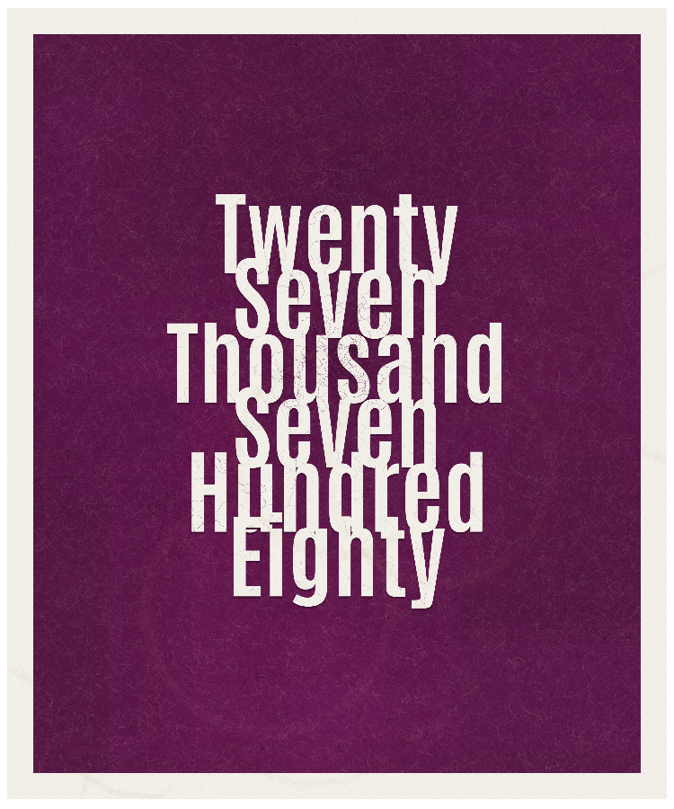 Count #27780